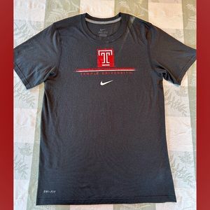 Temple University Nike Dri-Fit Tee - Medium